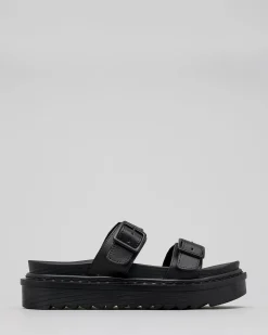 Sandals*Ava And Ever Donna Flatform Shoes Black/black