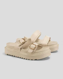 Sandals*Ava And Ever Donna Flatform Shoes Cashew
