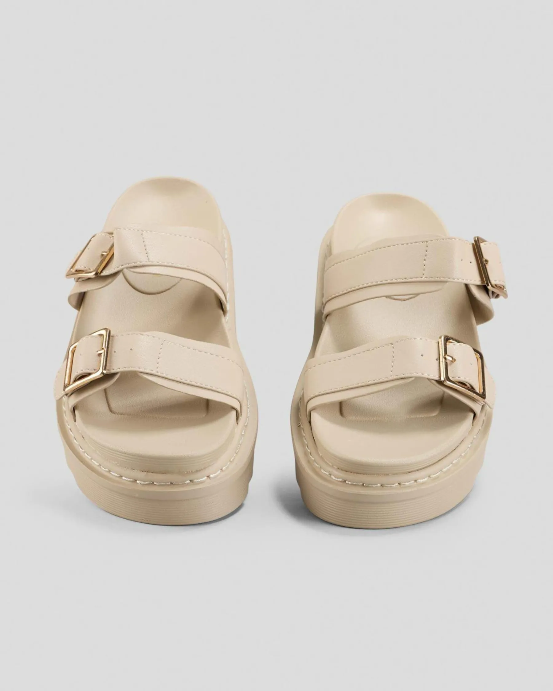 Sandals*Ava And Ever Donna Flatform Shoes Cashew