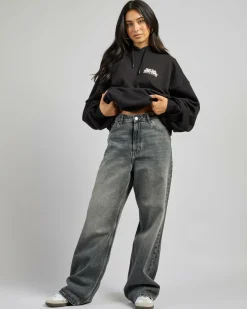 Denim|Bottoms*Dr Denim Donna Mid Baggy Jeans Mid Grey Used