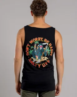 New Don't Worry Singlet Tops & T-Shirts