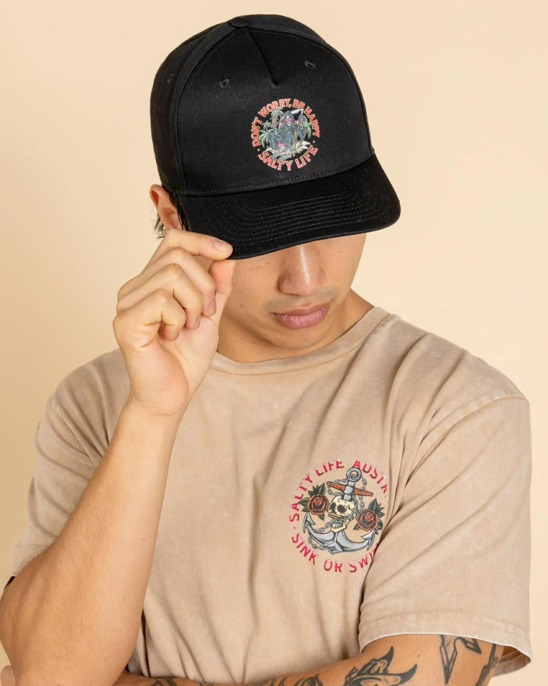 Best Don't Worry Snapback Cap Headwear