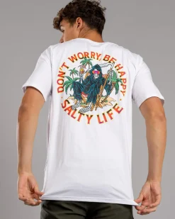 Tops & T-Shirts*Salty Life Don't Worry T-Shirt White