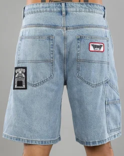 Denim|Shorts & Bottoms*Worship Supplies Doom Carpenter Shorts Bull Denim Blew Dust