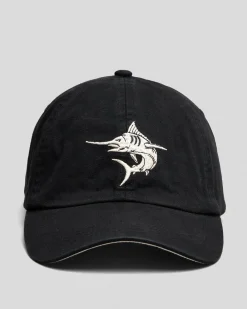 Headwear*Salty Life Dorsal Relaxed Fit Cap Black