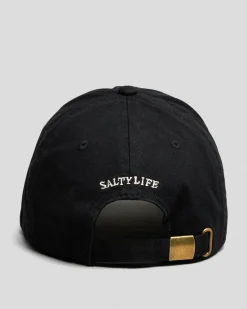 Headwear*Salty Life Dorsal Relaxed Fit Cap Black