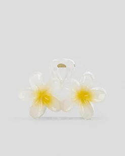 Best Double Frangipani Hair Claw Clip Kids Face & Body