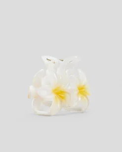 Best Double Frangipani Hair Claw Clip Kids Face & Body