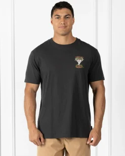 Tops & T-Shirts*The Mad Hueys Double Spit T-Shirt Vintage Black