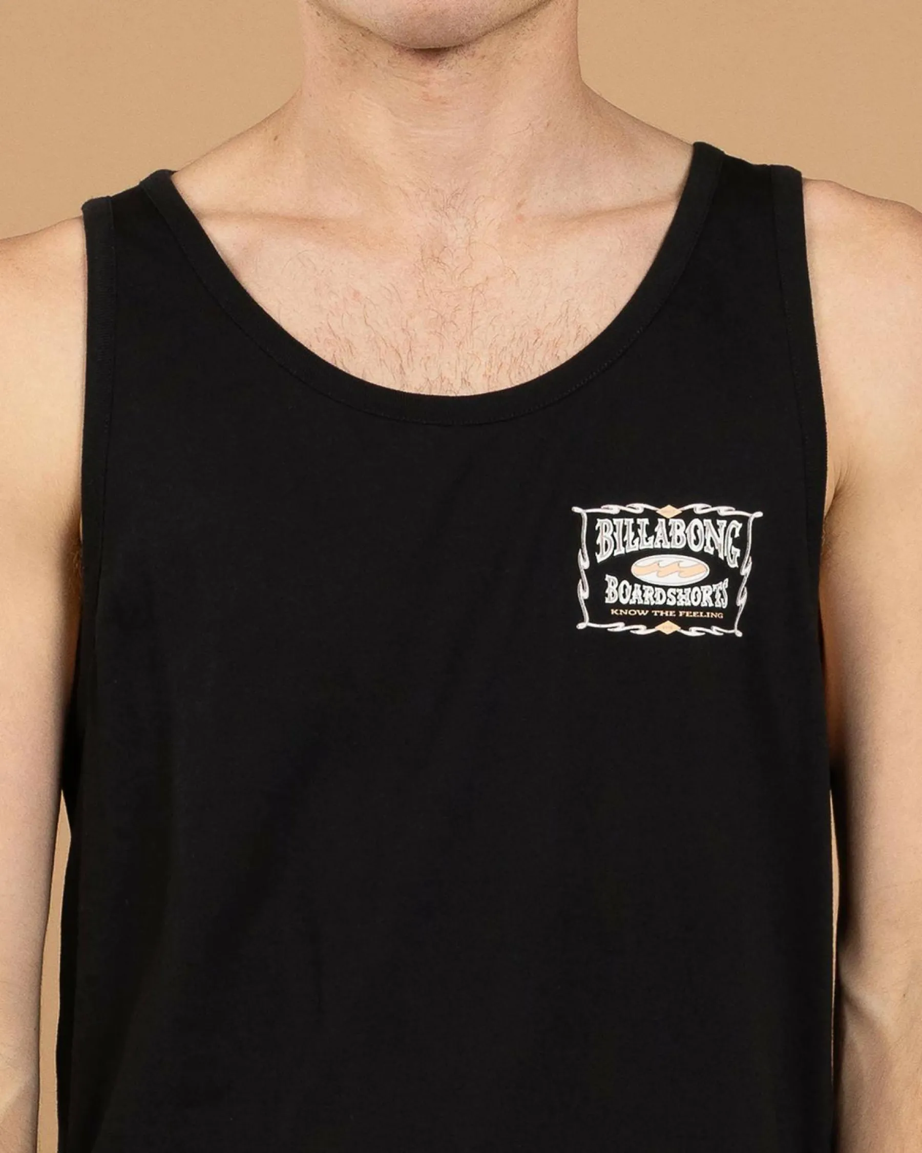 Tops & T-Shirts*Billabong Double Spread Singlet Black