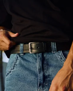 Belts*Rip Curl Double Stitch Belt Black