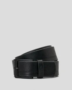 Belts*Rip Curl Double Stitch Belt Black