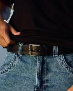 Belts*Rip Curl Double Stitch Belt Black