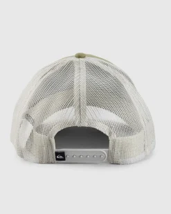 Headwear*Quiksilver Down The Hatch Trucker Cap Aloe