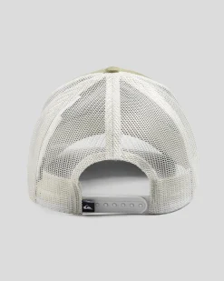 Headwear*Quiksilver Down The Hatch Trucker Cap Aloe
