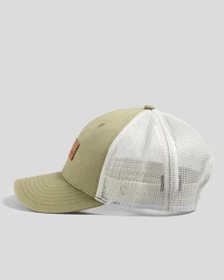 Headwear*Quiksilver Down The Hatch Trucker Cap Aloe