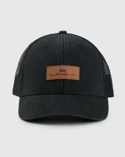 Headwear*Quiksilver Down The Hatch Trucker Cap Black