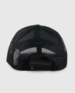 Headwear*Quiksilver Down The Hatch Trucker Cap Black