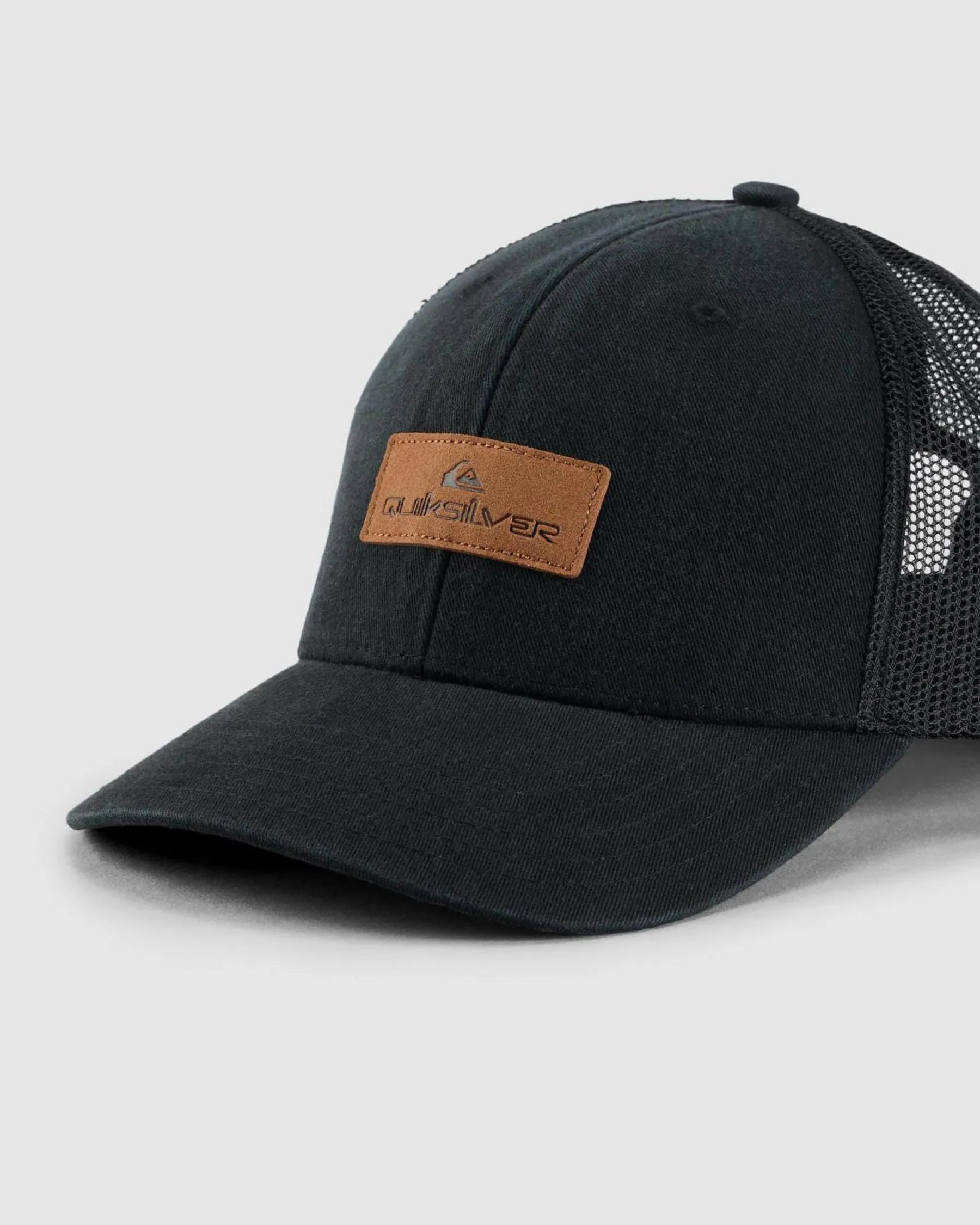 Headwear*Quiksilver Down The Hatch Trucker Cap Black
