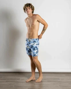 Board Shorts|Shorts & Bottoms*Rip Curl Dreamers Volley Shorts Sky Blue