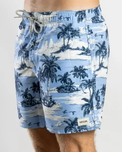 Board Shorts|Shorts & Bottoms*Rip Curl Dreamers Volley Shorts Sky Blue