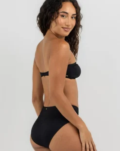 Bikinis*Rip Curl Dreams Bandeau Bikini Top Black