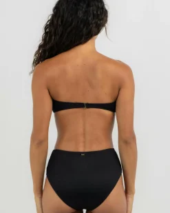 Bikinis*Rip Curl Dreams Bandeau Bikini Top Black