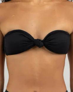 Bikinis*Rip Curl Dreams Bandeau Bikini Top Black