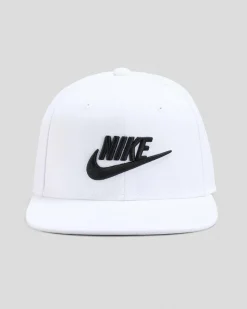 Headwear*Nike Dri-FIT Pro Futura Snapback Cap White/black