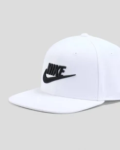 Headwear*Nike Dri-FIT Pro Futura Snapback Cap White/black