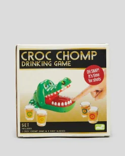 Gifts & Novelty|Bottles & Lunch Boxes*Get It Now Drinking Game Croc Multi