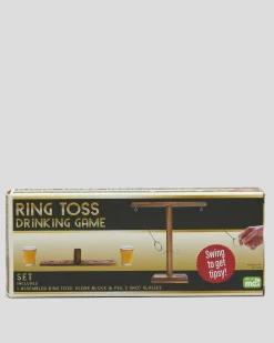 Gifts & Novelty|Bottles & Lunch Boxes*Get It Now Drinking Game Ring Toss Multi