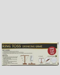 Gifts & Novelty|Bottles & Lunch Boxes*Get It Now Drinking Game Ring Toss Multi