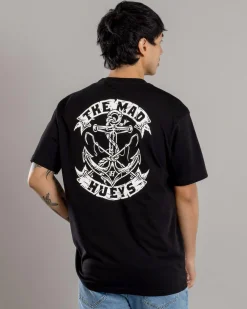 Tops & T-Shirts*The Mad Hueys Drop Anchor T-Shirt Black
