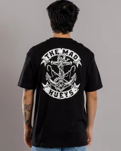 Tops & T-Shirts*The Mad Hueys Drop Anchor T-Shirt Black