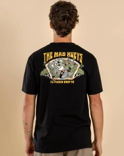 Tops & T-Shirts*The Mad Hueys Drop Bear T-Shirt Black
