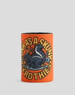 Gifts & Novelty*Frothies Drunk Skunk Stubby Cooler Blood Orange