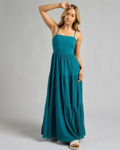 Dresses*Mooloola Dusk Maxi Dress Emerald