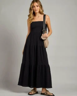 Dresses*Mooloola Dusk Maxi Dress Black
