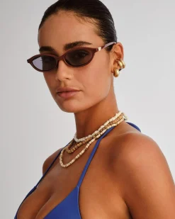 Sunglasses*Le Specs Duskfall Sunglasses Merlot/smoke Tint