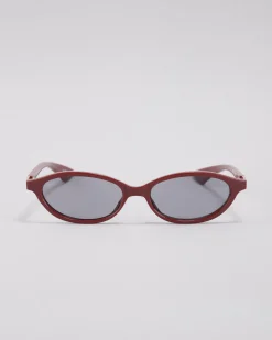 Sunglasses*Le Specs Duskfall Sunglasses Merlot/smoke Tint