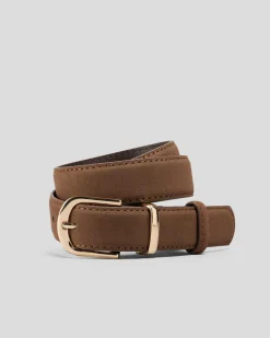 Belts*Ava And Ever Dylan Belt Brown/gold