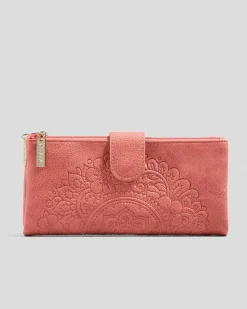 Wallets*Mooloola Easton Wallet Heather Rose