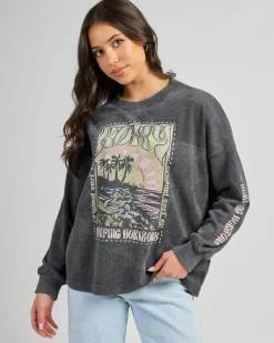 Jumpers & Hoodies*Roxy Eastside Sweatshirt Phantom