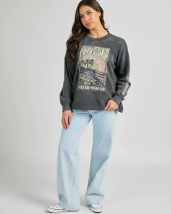Jumpers & Hoodies*Roxy Eastside Sweatshirt Phantom