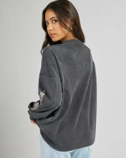 Jumpers & Hoodies*Roxy Eastside Sweatshirt Phantom