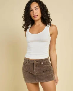 Hot Echo Cord Skort Women Bottoms