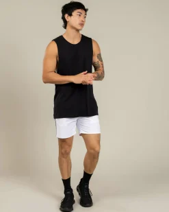 Shorts & Bottoms*Lucid Echo Elastic Waist Shorts White