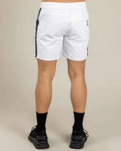 Shorts & Bottoms*Lucid Echo Elastic Waist Shorts White