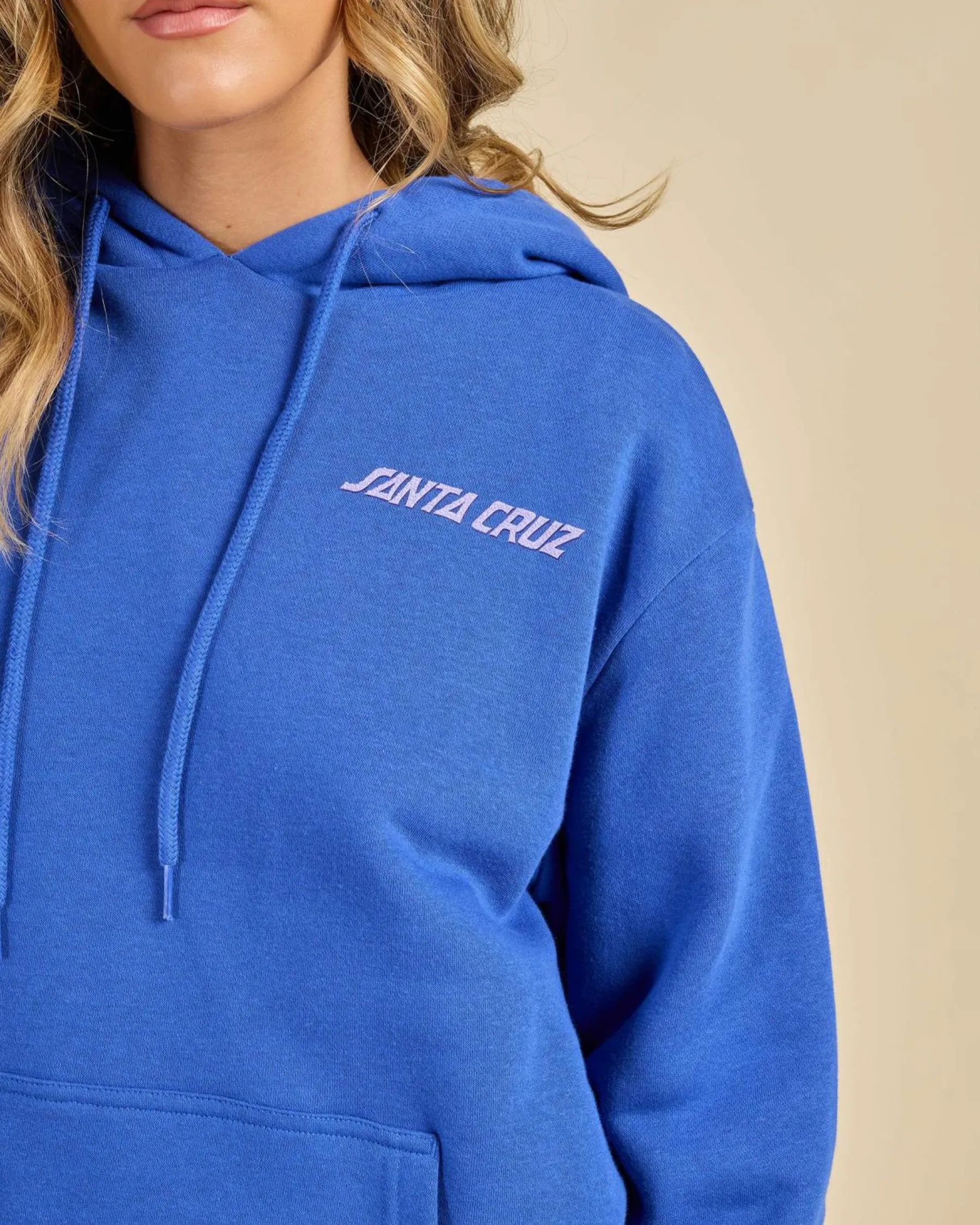 Jumpers & Hoodies*Santa Cruz Eclipse Dot Hoodie Cobalt